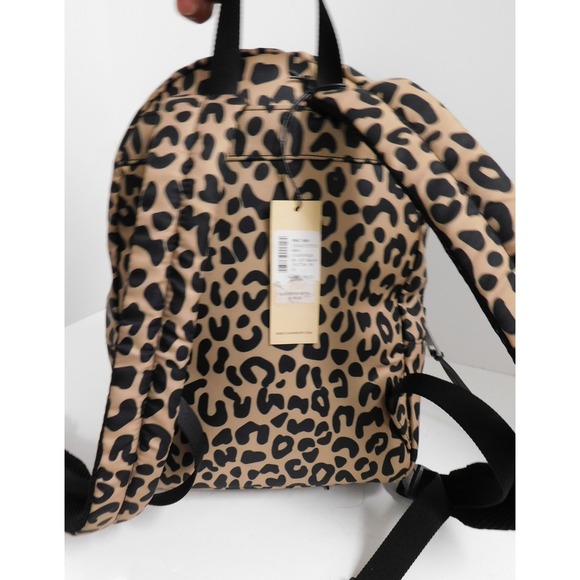 NEW Rebecca Minkoff‎ Medium Leopard Cheetah Print Canvas Backpack $178rt NWT main image 7